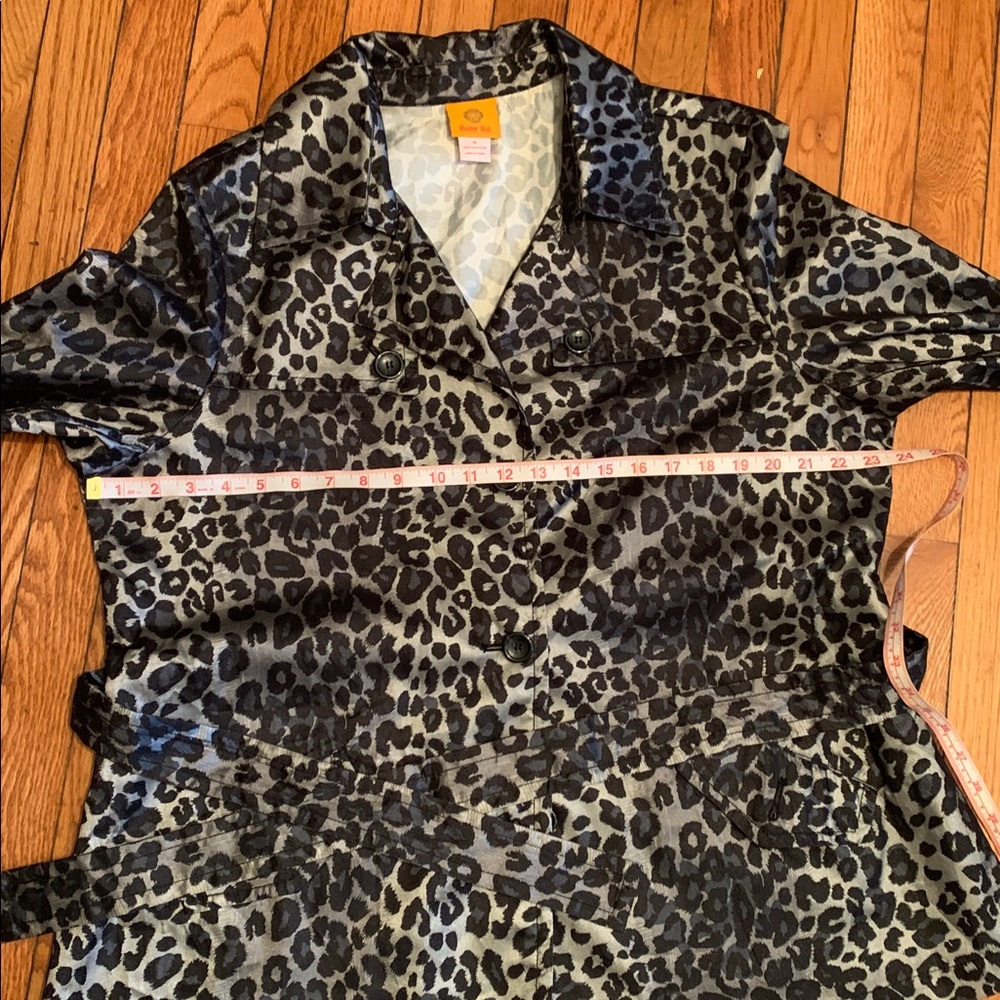 Ruby Rd Leopard Print Belted Jacket - image 3